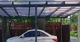 Монолитные навесы для автомобиля в Пензе - Качественный монтаж от Метградстрой от 1737 руб.